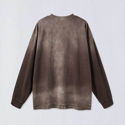 260g Faded long sleeve tee