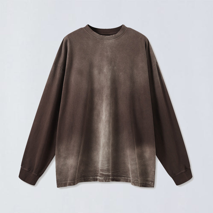 260g Faded long sleeve tee