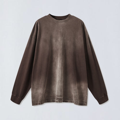 260g Faded long sleeve tee
