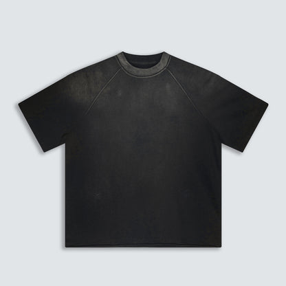 300g Earth wash distressed tee