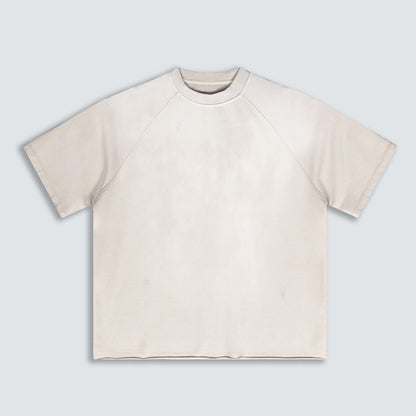 300g Earth wash distressed tee