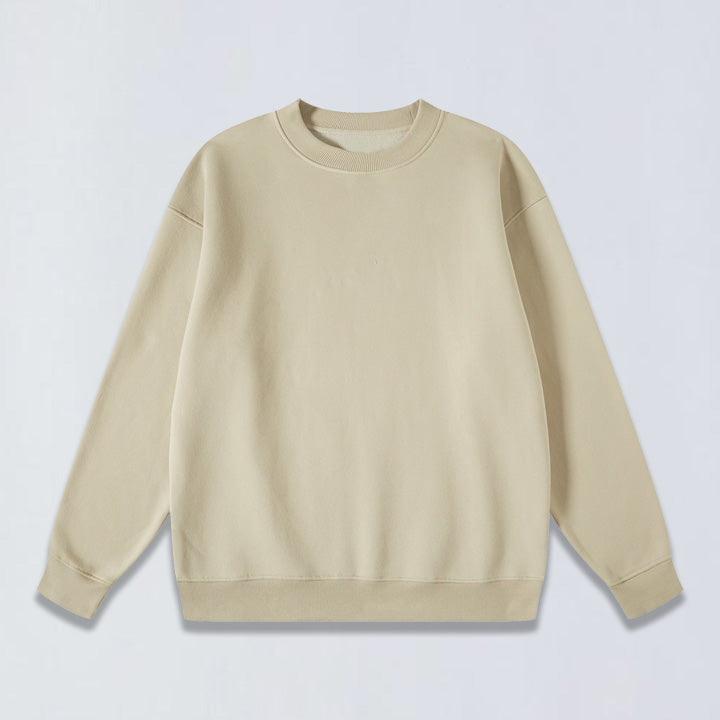 345g Mid-weight fleece sweatshirt