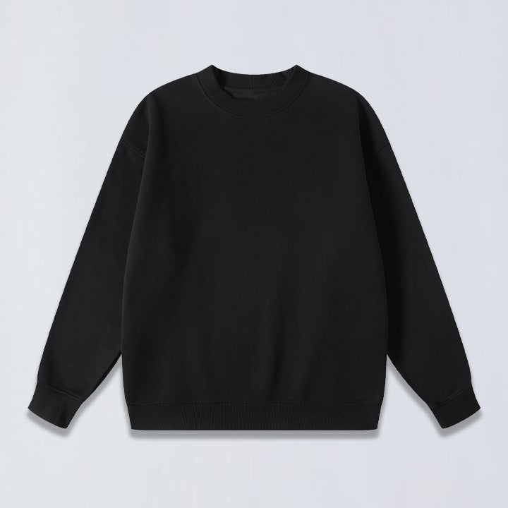 345g Mid-weight fleece sweatshirt