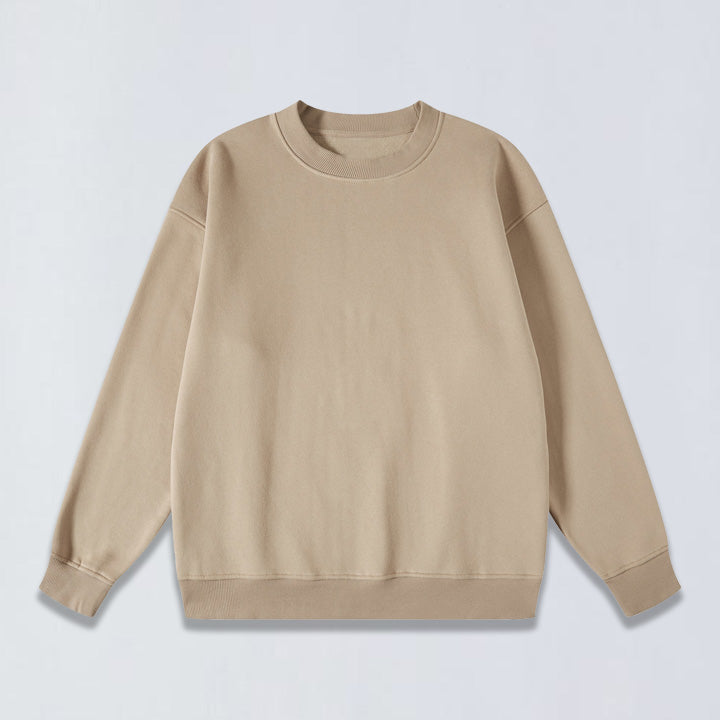 345g Mid-weight fleece sweatshirt