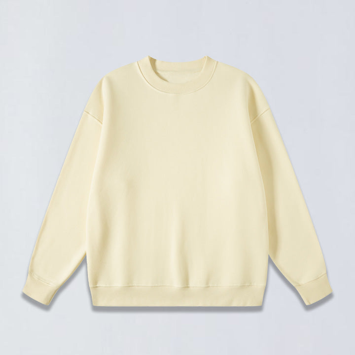 345g Mid-weight fleece sweatshirt