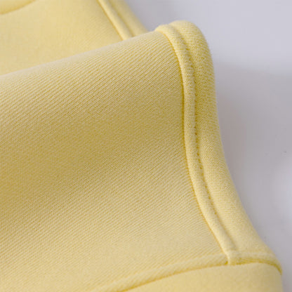 345g Relaxed fleece mock neck sweatshirt