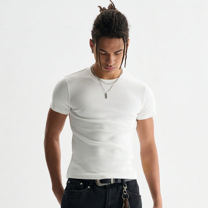 220g Rib muscle tee